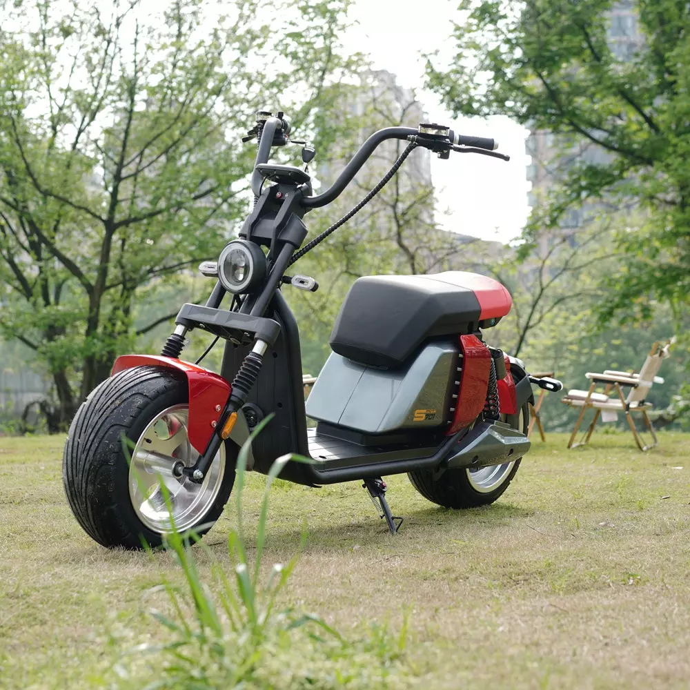 an electric two wheel scooter called the sport 701