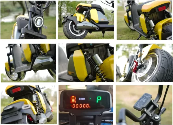 electric silent security scooter motorcycle sport 701